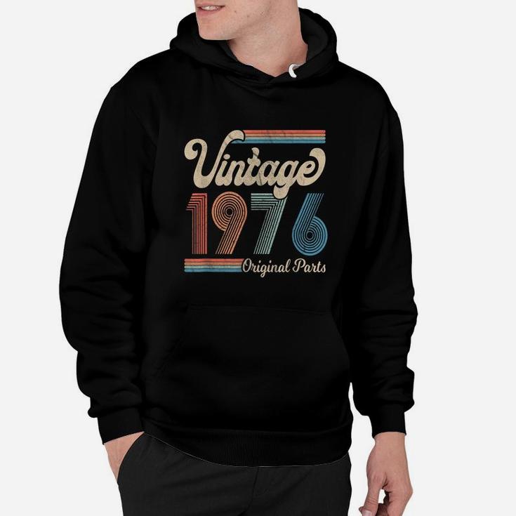 45Th Birthday Graphic Tee Born In 1976 Shirts Vintage Theme Hoodie