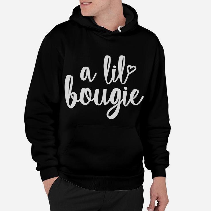 A Lil Bougie Melanin Poppin Black History Christmas Gift Hoodie