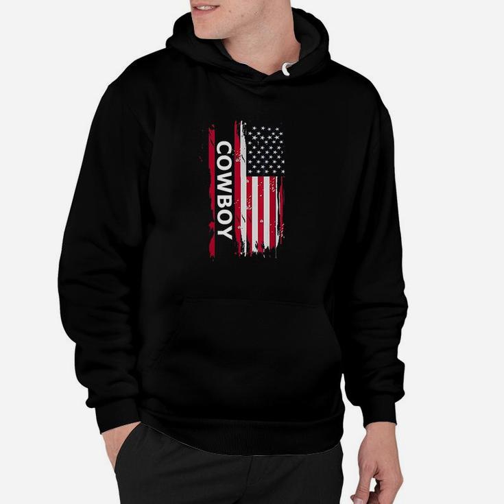 A Redneck Cowboy Usa Flag For Country Music Fans And Cowboys Hoodie