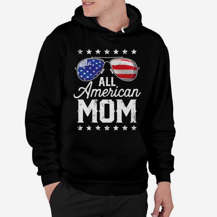All American Mom 4Th Of July Family Matching Sunglasses Hoodie