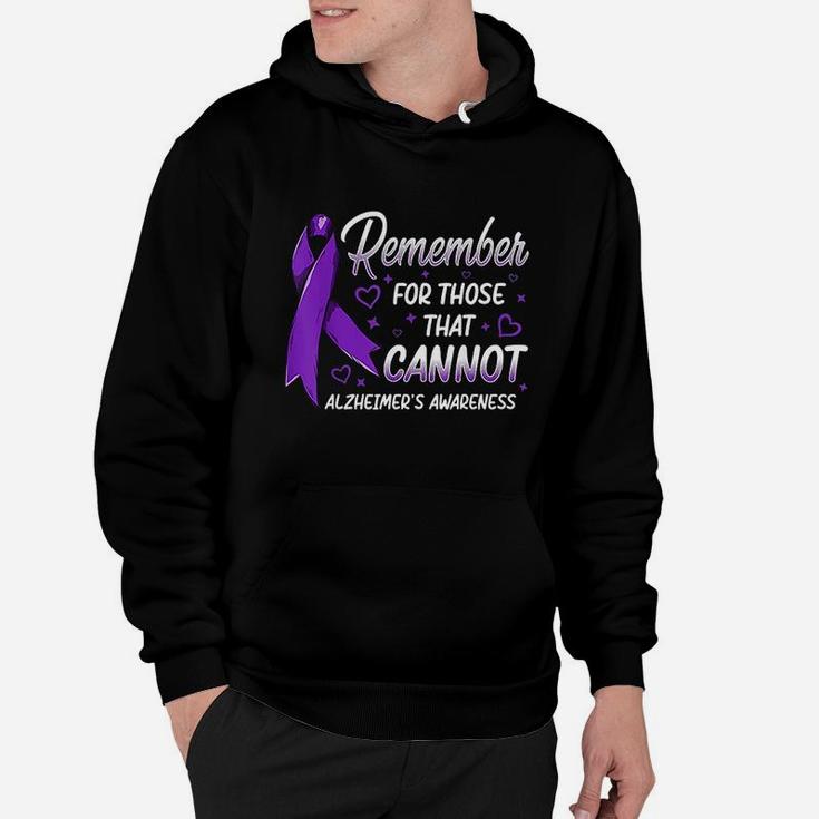 Alzheimers Awareness Purple Ribbon Supporter Hoodie Alzheimers Awareness Purple Ribbon Supporter Hoodie