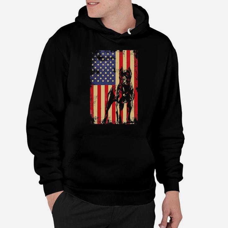 American Flag Cane Corso Shirt For 4Th Of July Hoodie