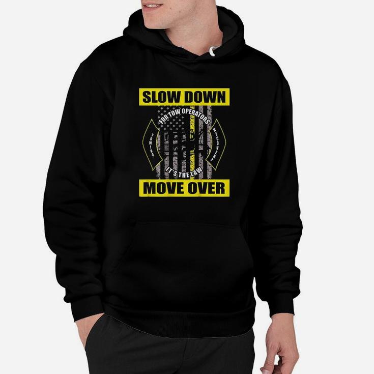 American Flag Tow Truck Driver Hoodie