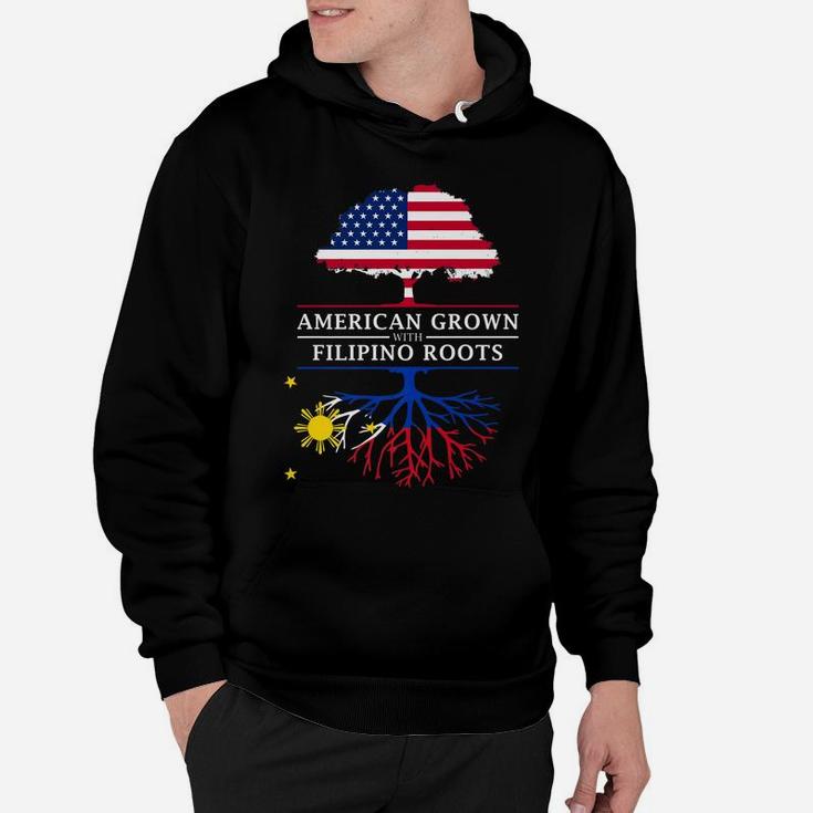 American Grown With Filipino Roots - Philippines Hoodie