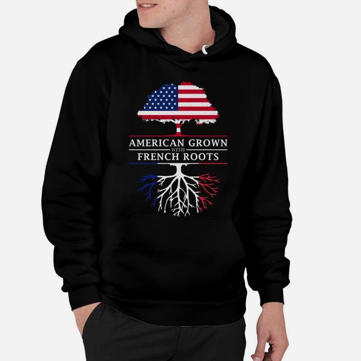 American Grown With French Roots - France Hoodie