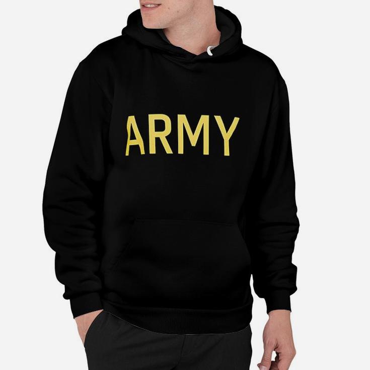 Army Pt Style US Military Physical Training Infantry Workout Hoodie