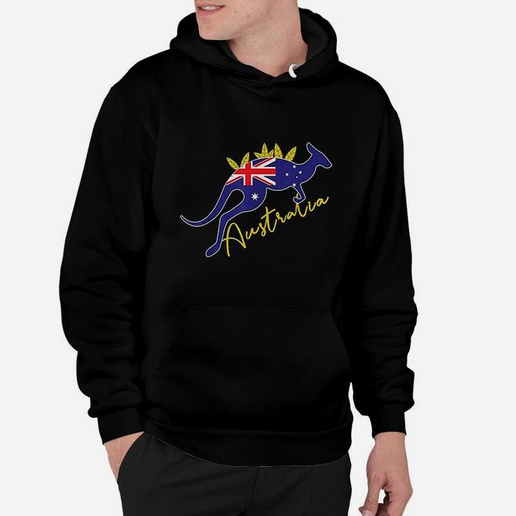 Australia Flag Kangaroo Hoodie