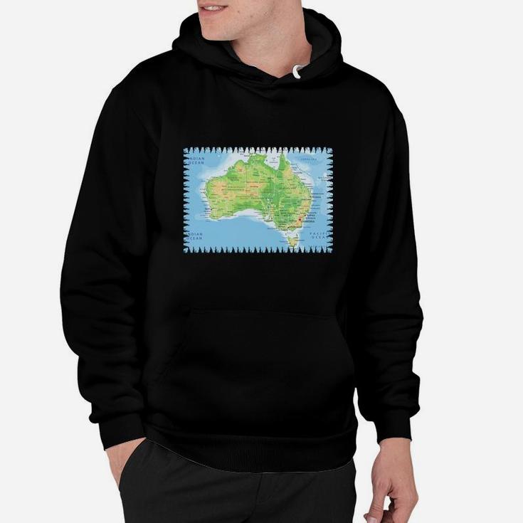 Australia Map January Cool Gifts Funny Gifts Ideas Hoodie