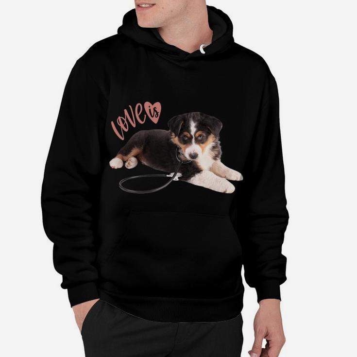 Australian Shepherd Shirt Aussie Mom Dad Love Dog Pet Tee Sweatshirt Hoodie
