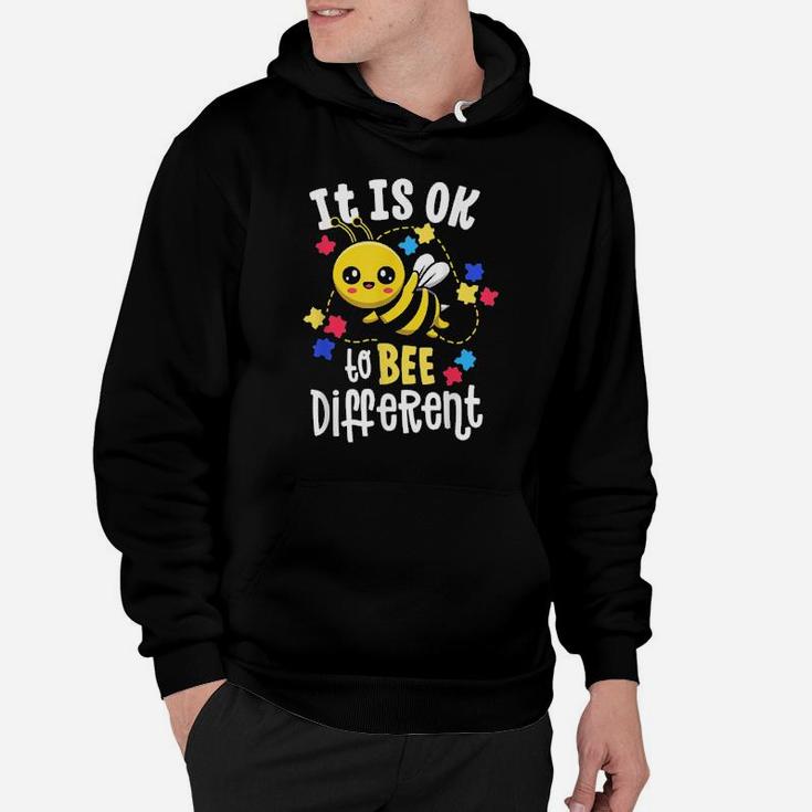 Autism Awareness It Is Ok To Bee Different Be Kind Hoodie