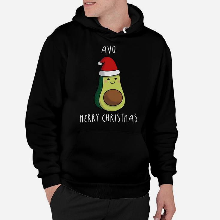 Avo Merry Christmas Sweatshirt, Funny Avocado Xmas Sweater Sweatshirt Hoodie