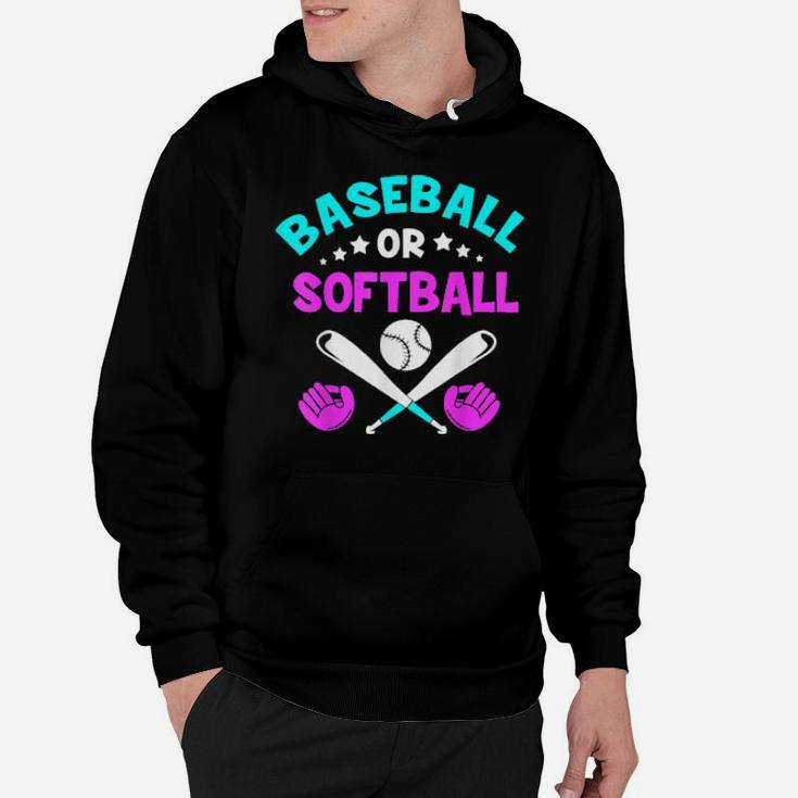 Baseball Or Softball Gender Reveal Hoodie