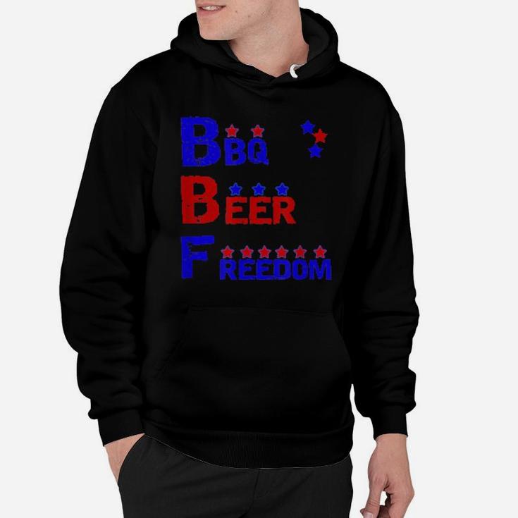Bbq Beer Freedom Usa Party 4Th Of July Vintage Hoodie