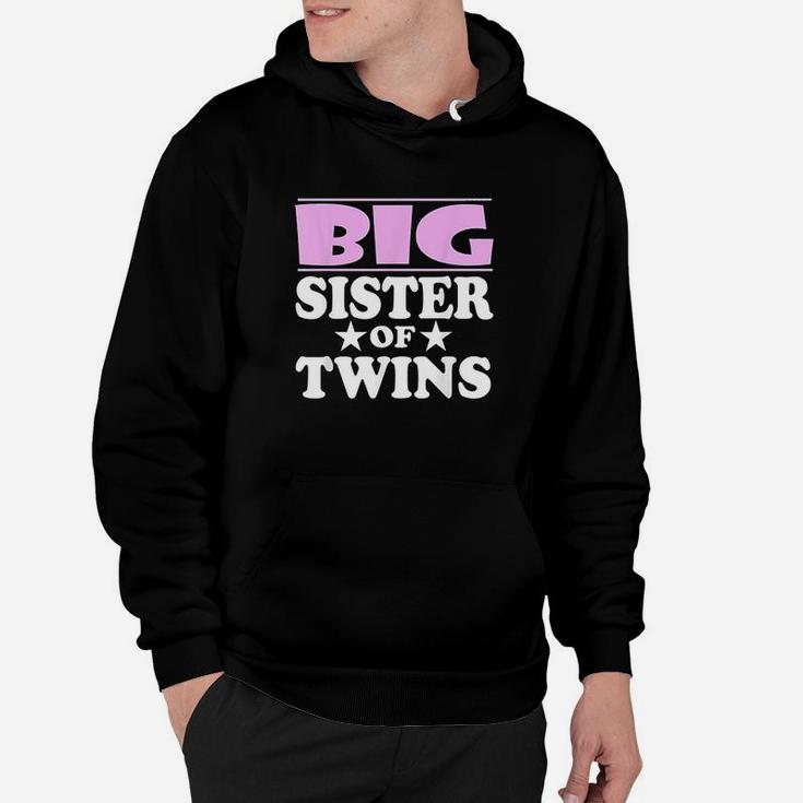 Big Sister Of Twins Announcement Gift Hoodie