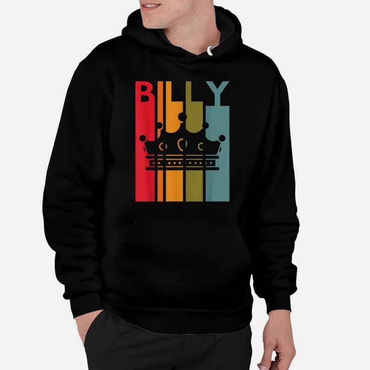 Billy Gift Idea For Boys Men Retro First Name Vintage Billy Hoodie