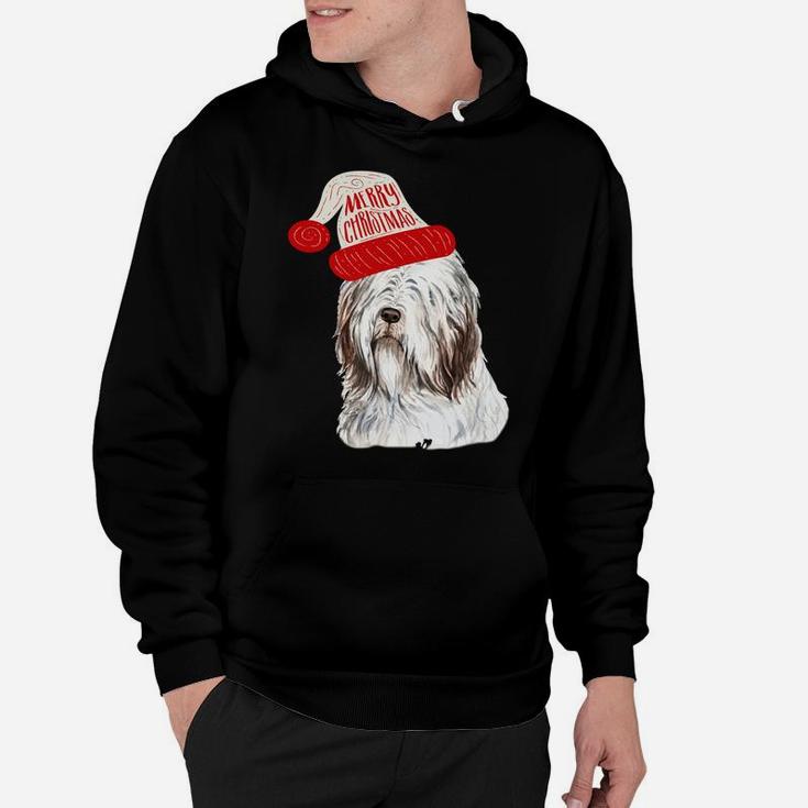 Black Base Bearded Collie Christmas Gift For Dog Lovers Sweatshirt Hoodie