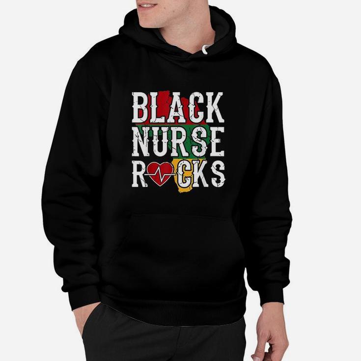 Black Nurse Rocks Black African American Lives Matter Hoodie