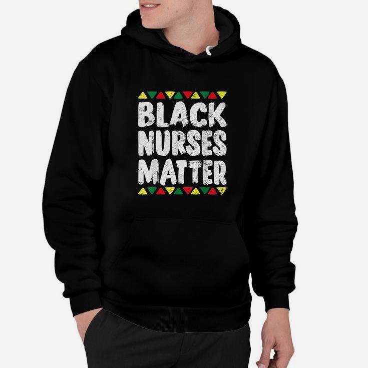 Black Nurses Matter History Month African American Hoodie