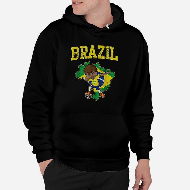 Brazil Soccer Boy Hoodie