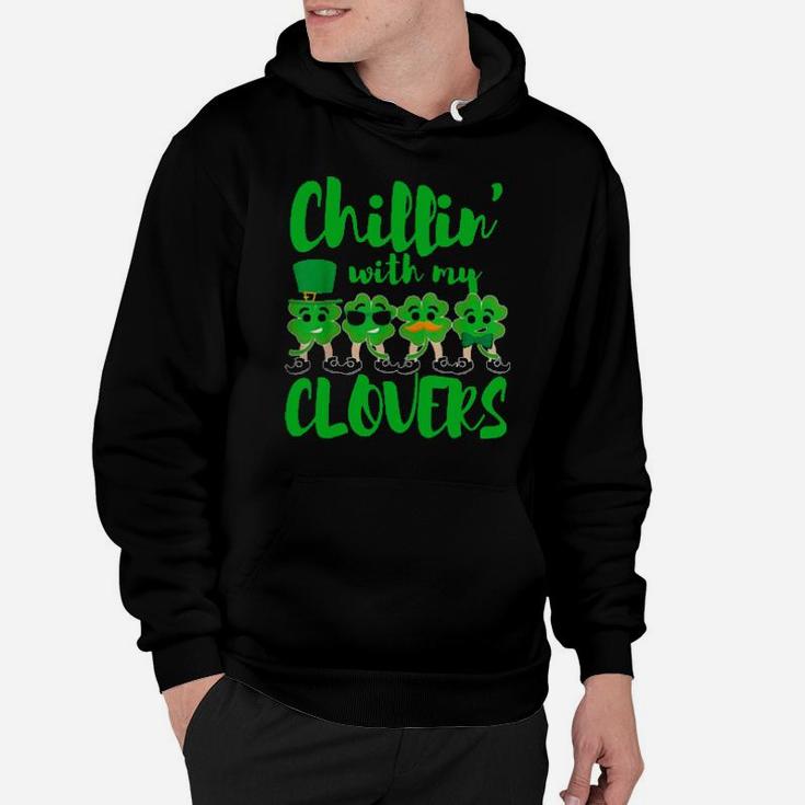 Chilling With My Clovers Hoodie
