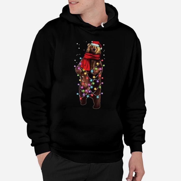 Christmas Bear, Santa Grizzly, Xmas Gift For Men Women Kids Sweatshirt Hoodie