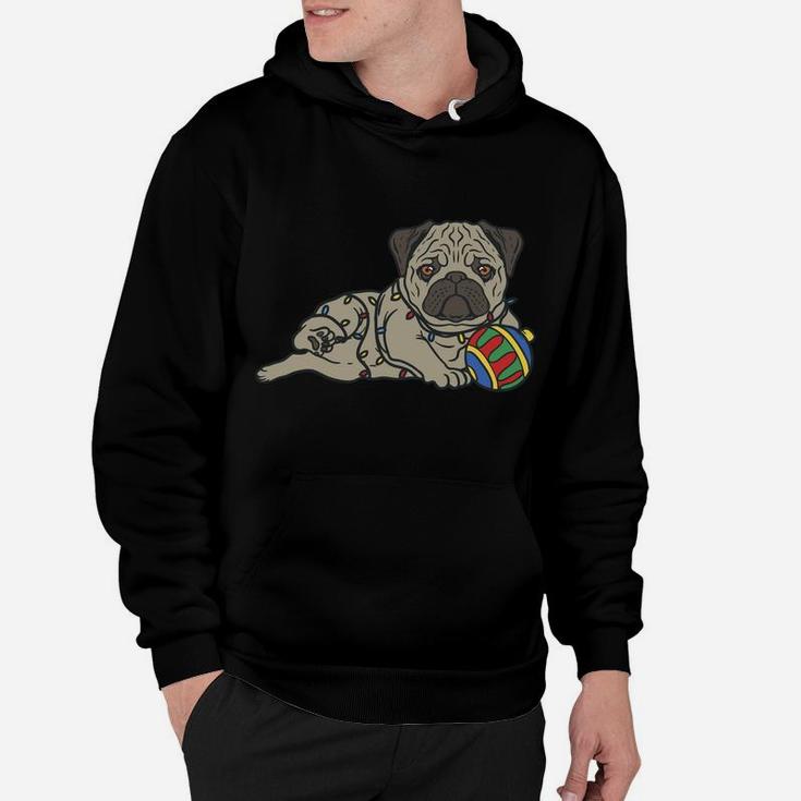 Christmas Pug Sweatshirt Dog Lover Owner Xmas Ornament Sweatshirt Hoodie