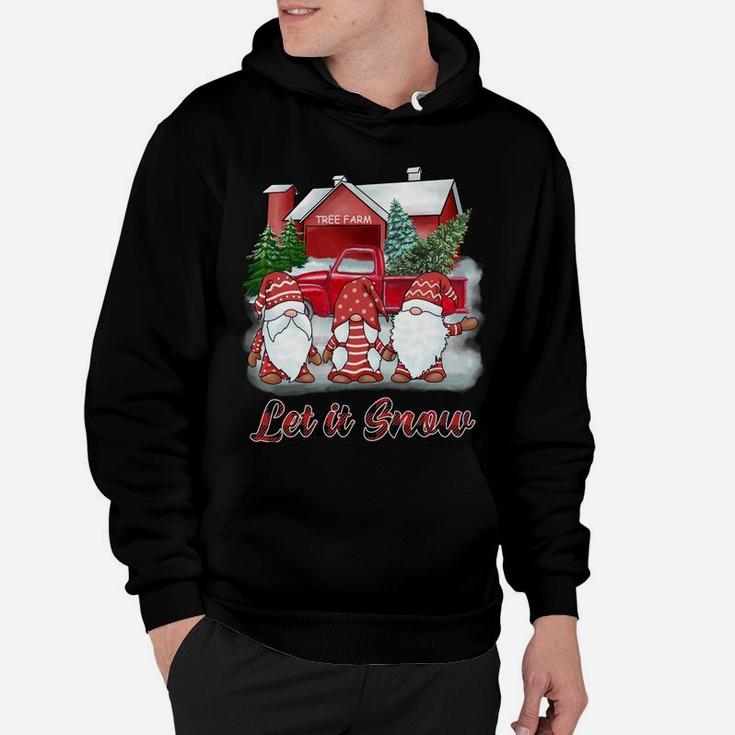 Christmas Shirts Let It Snow Gnome Womens Kids Christmas Sweatshirt Hoodie