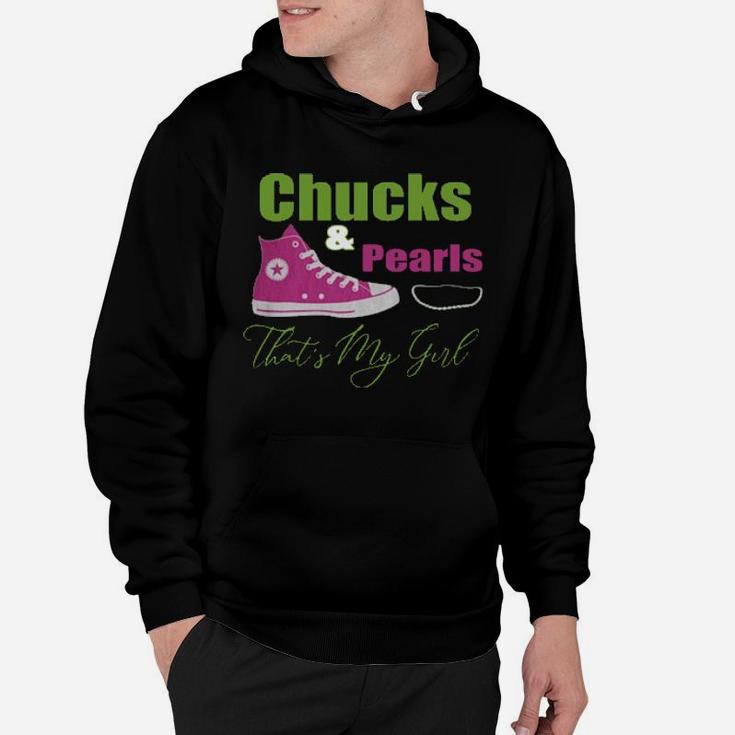 Chucks And Pearls That Is My Girl Hoodie