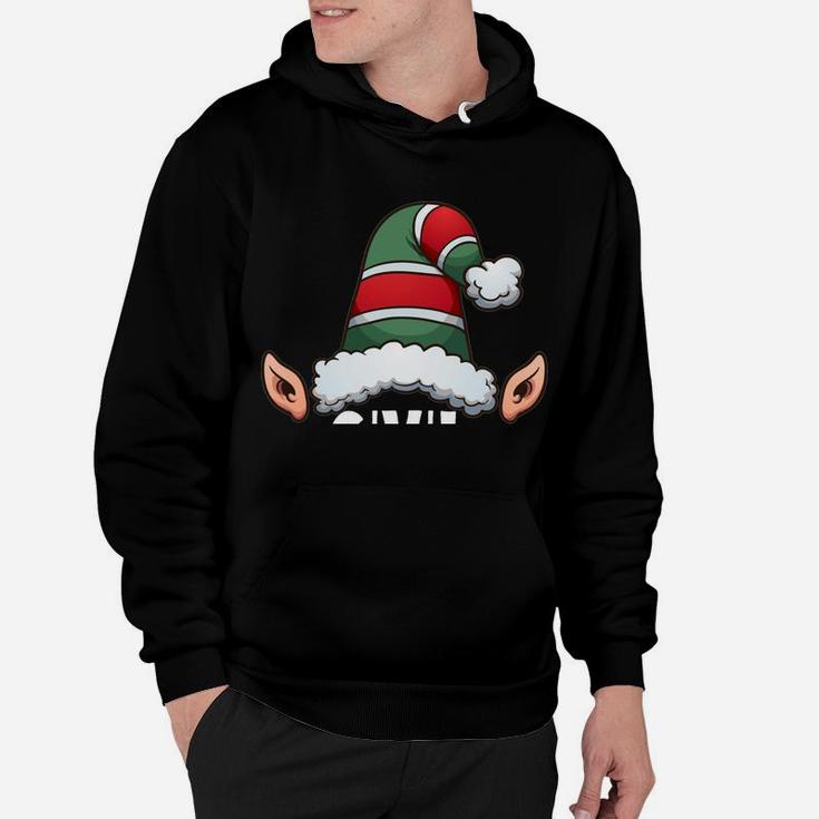 Civil Engineer Elf Funny Christmas Holidays Xmas Gift Sweatshirt Hoodie