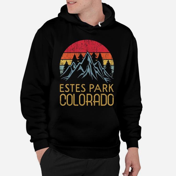 Colorado | Sunset Us Mountain Travel - Vintage Estes Park Hoodie