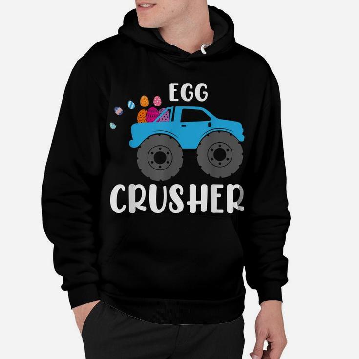 Cute Easter Egg Crusher Monster Truck Boys Kids Teens Hoodie