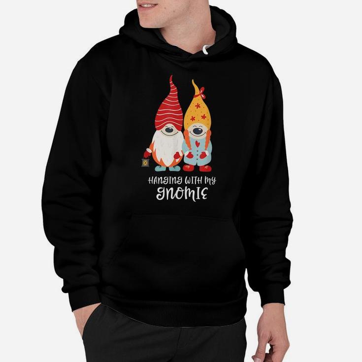 Cute Gnomes Dwarfs - Hanging With My Gnomie Hoodie
