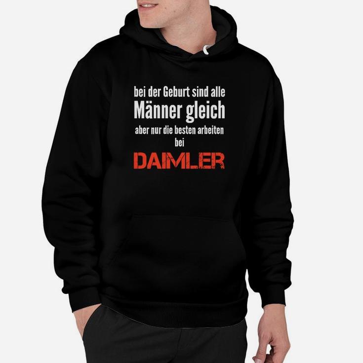 Daimler-Mitarbeiter Stolz Hoodie, Schwarzes Herren Spruch Tee