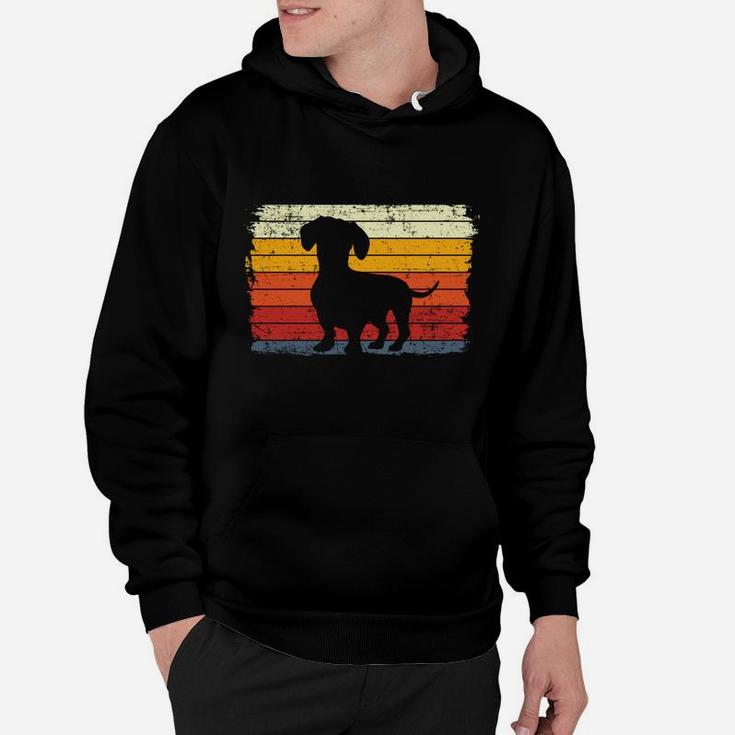Easily Distracted By Wieners Doxie Dog Vintage Dachshund Hoodie