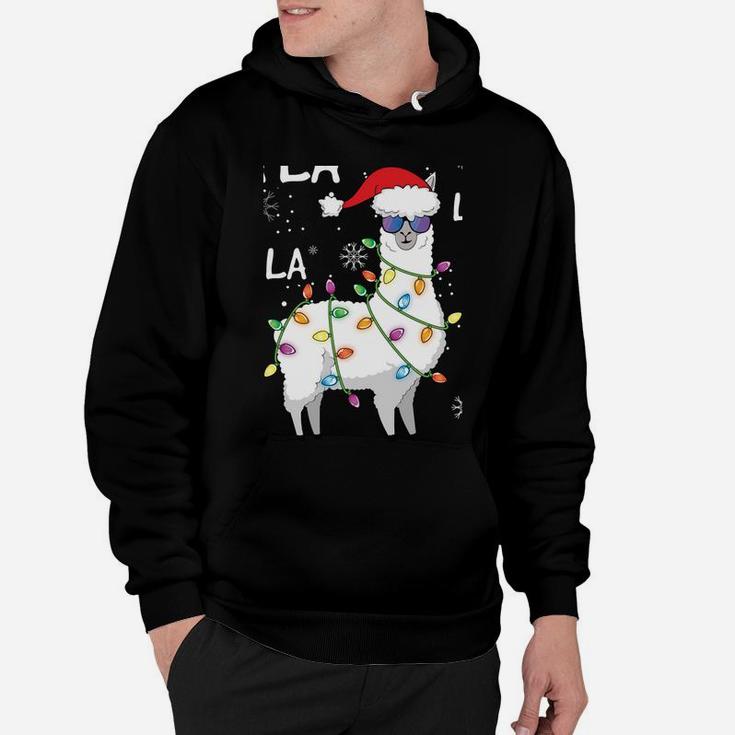 Fa La La Llama Shirt For Women Men Kids Gift Llama Christmas Hoodie