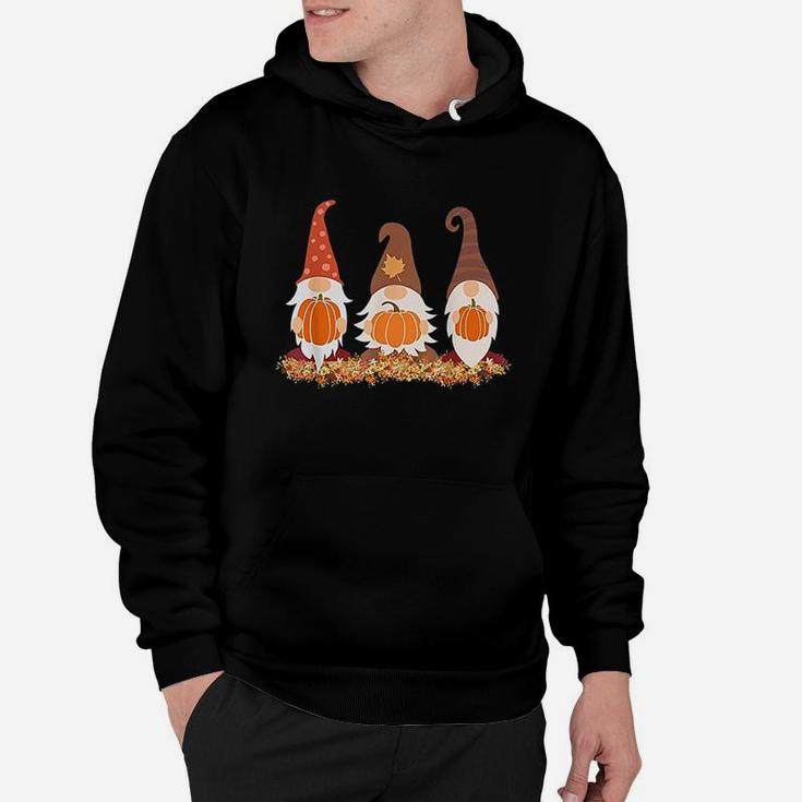 Fall Gnomes And Autumn Leaves Hoodie