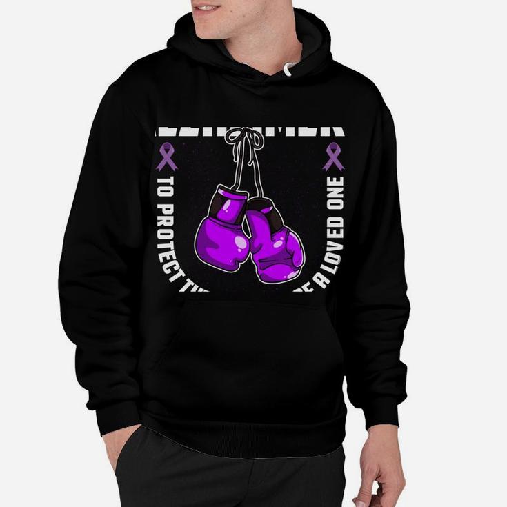 Fight Against Alzheimers For Loved Ones Design Hoodie