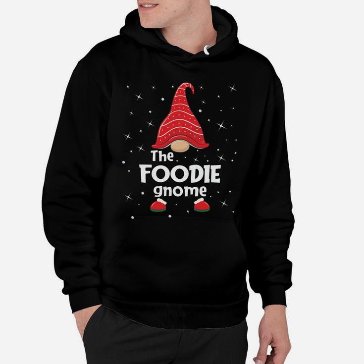Foodie Gnome Family Matching Christmas Funny Gift Pajama Hoodie