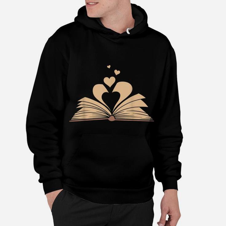 Funny Book Lover Design Men Women Kids Bookworm Librarian Hoodie