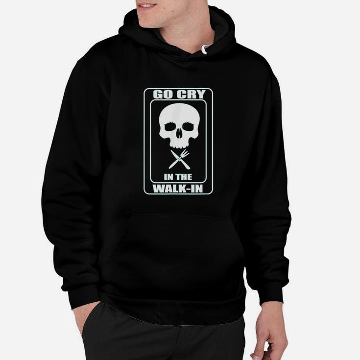 Funny Cook Go Cry Chef Cooking Kitchen Gear Hoodie