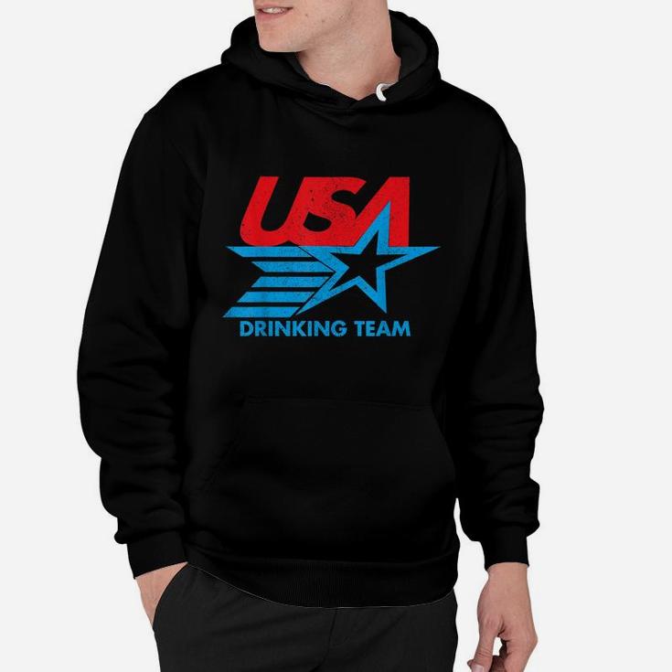 Funny Independence Day T Shirt Usa Drinking Team 4Th Of July Hoodie