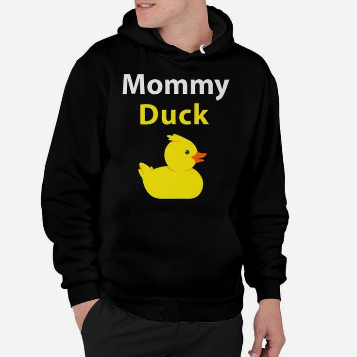 Funny Mommy Duck Rubber Duck Mom Hoodie