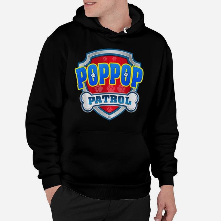 Funny Poppop Patrol - Dog Mom, Dad For Men Women Hoodie