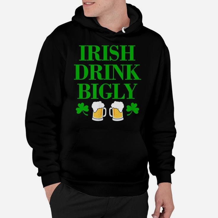 Funny Saint Patrick Day Shirt For St Patty Irish Green Text Hoodie