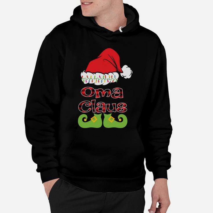 Funny Santa Oma Claus Christmas Matching Family Sweatshirt Hoodie