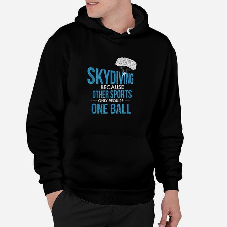 Funny Skydive & Extreme Athlete Design For A Skydiver Hoodie