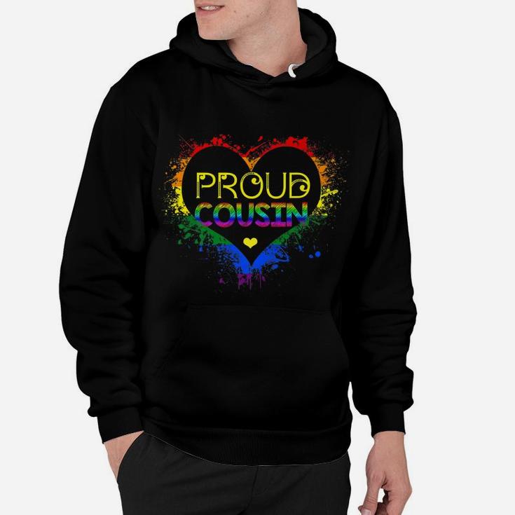 Gay Pride Shirt Proud Cousin Lgbt Parent Shirt Lgbtq Month Hoodie