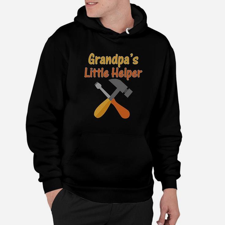 Grandpas Little Helper Grandpa Grandfather Hoodie