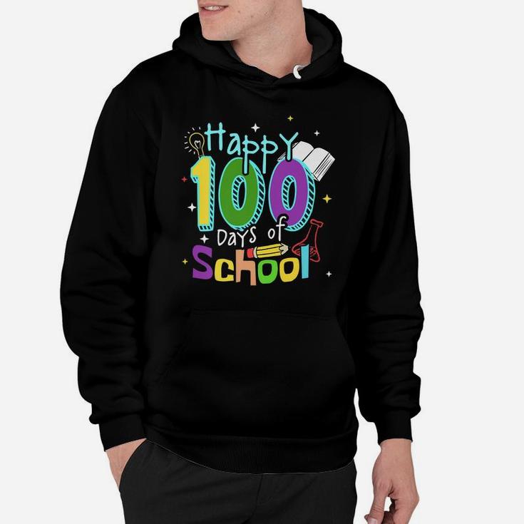Happy 100 Days Of School Learning 100Th Day Smarter Kids Hoodie
