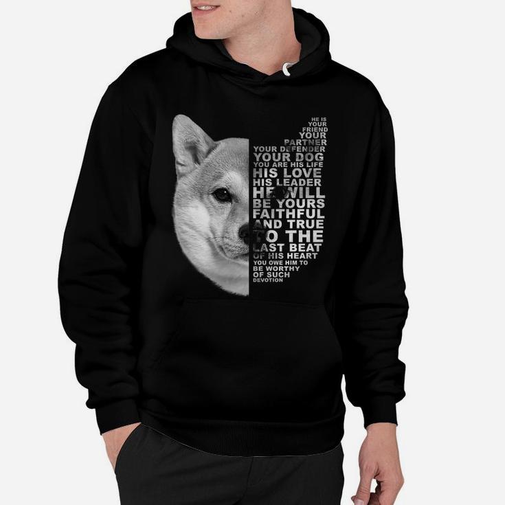 He Is Your Friend Your Partner Your Dog Shiba Inu Fox Dogs Hoodie